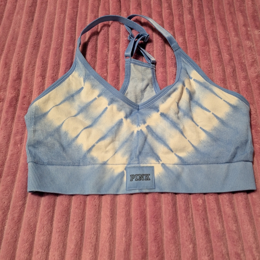 Victoria Secret Pink Seamless Sports Bra Large